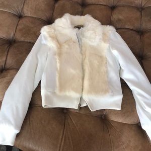 Bebe fur jacket